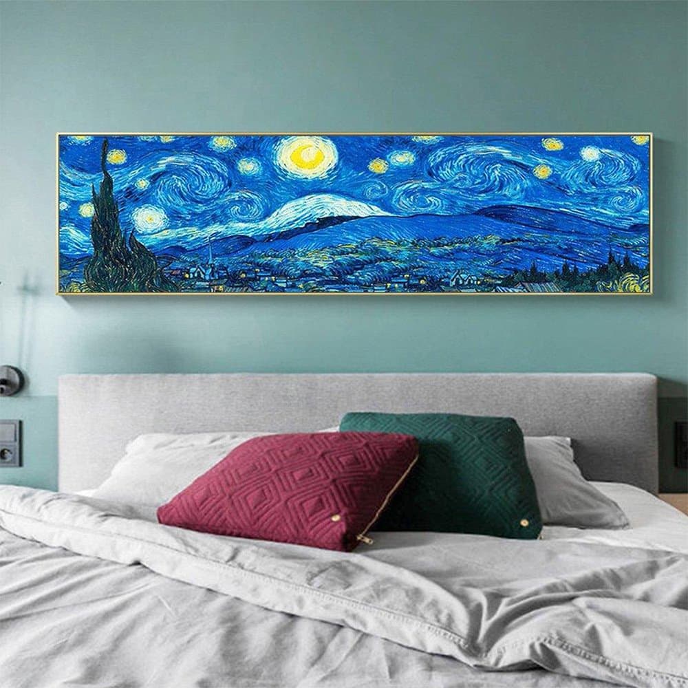 Starry Night Panoramic Wall Art – full view